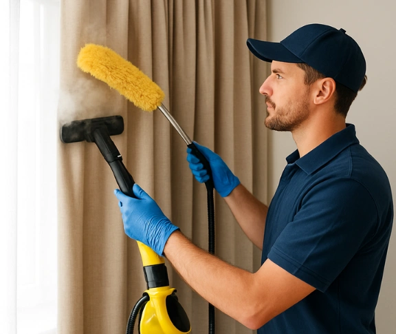 Trusted drapes cleaning technician Matty Curtain Cleaning lilyvale-nsw QLD