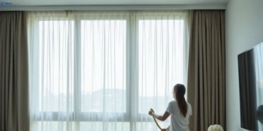 Delicate sheer drape cleaning lilyvale-nsw Matty Curtain Cleaning